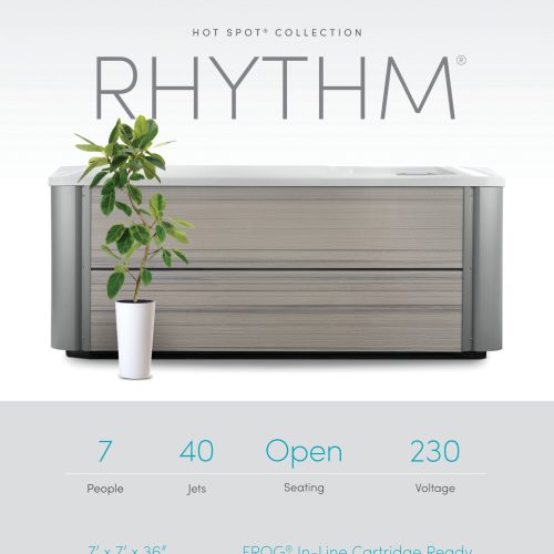 Hots Rng Rythmic Power Hot Spring Rhythm - 7 Person Hot Tub - In Stock - Healthmate Hot Tubs