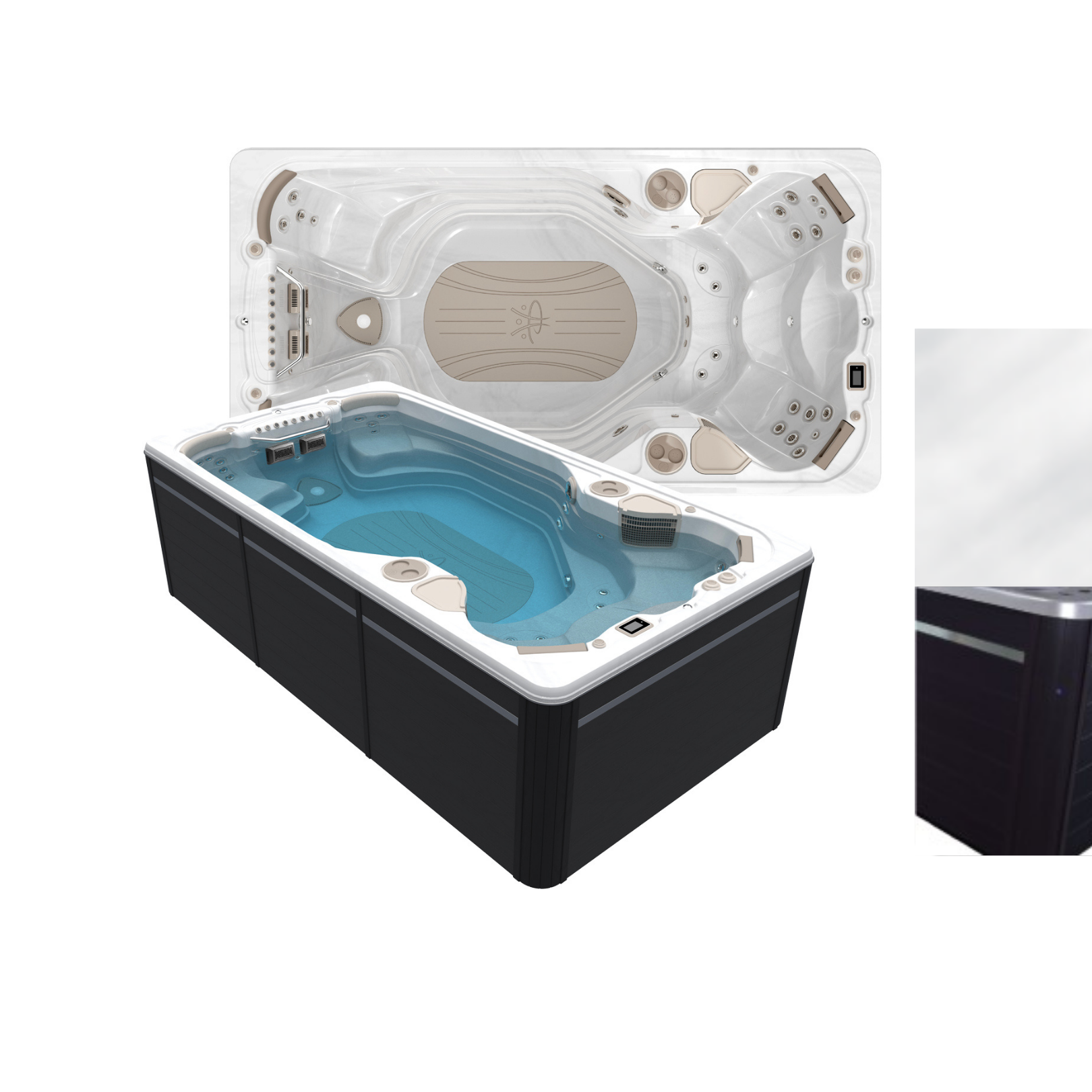 Hydropool Swim Spa AX AquaSport In Stock Healthmate Hot Tubs