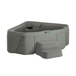 fantasy embrace hot tub in taupe color 2 person plug n play model in stock