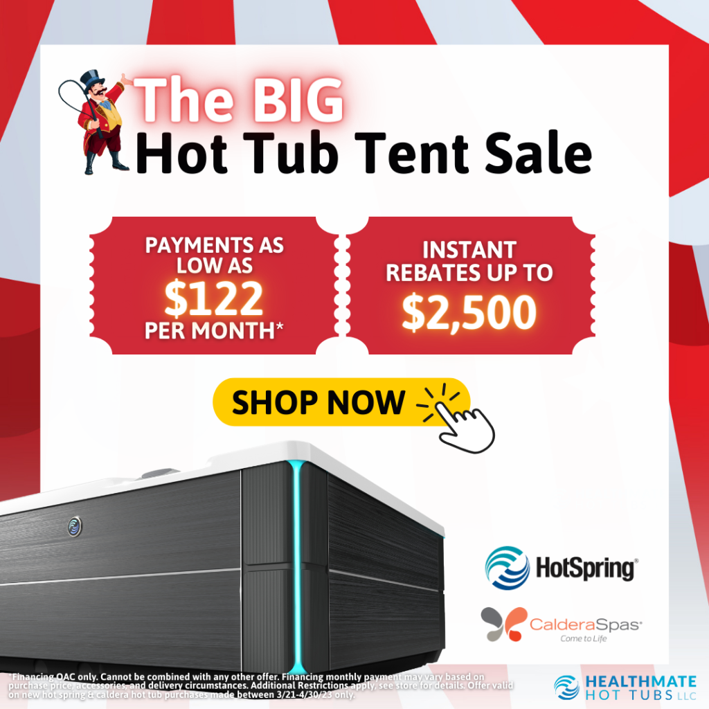 the big hot tub tent sale shop now