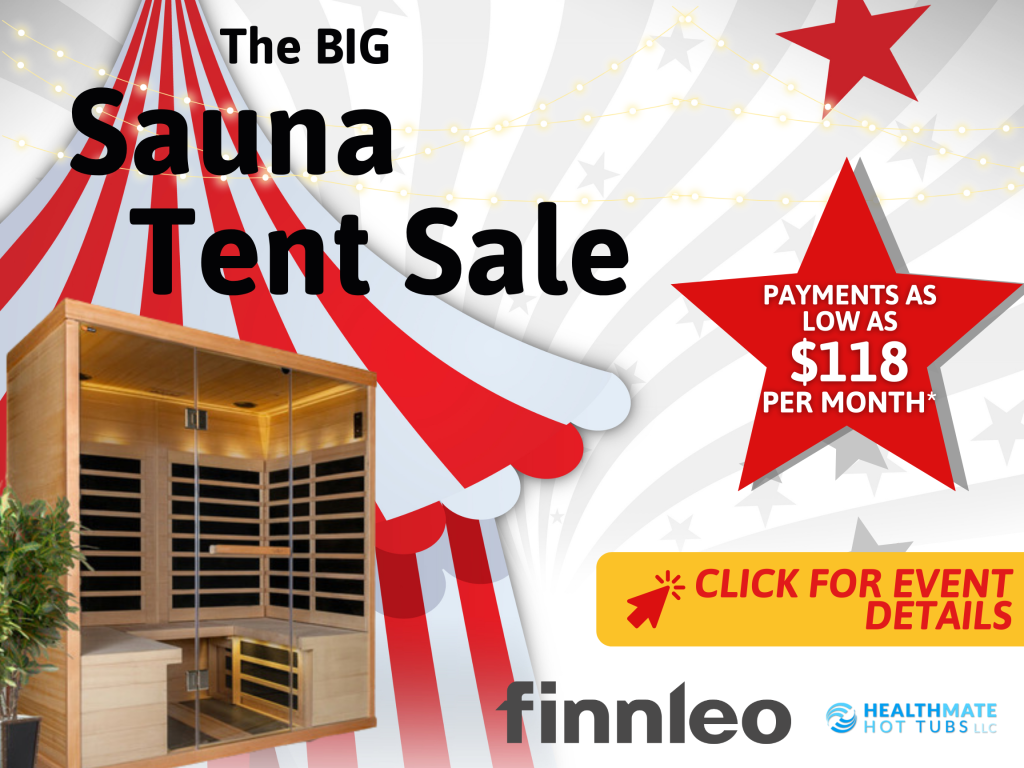 the big sauna tent sale, payments as low as $114/mo click for details