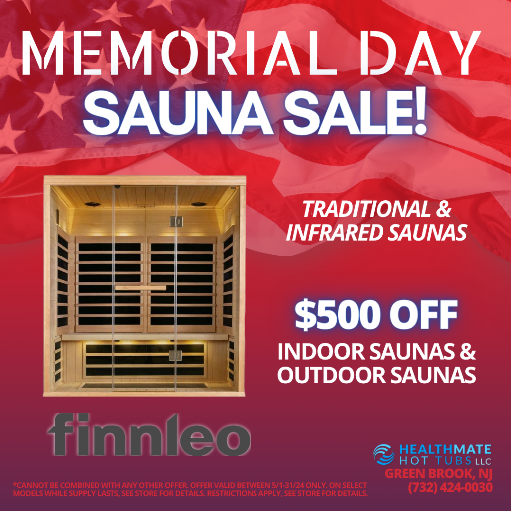 memorial day sauna sale save $500 off indoor & outdoor saunas