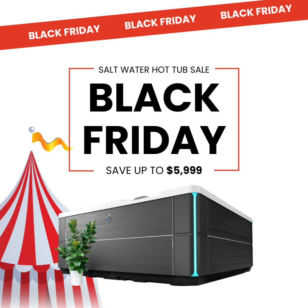 black friday hot tub sale. save up to $5,999 on select in stock hot tubs