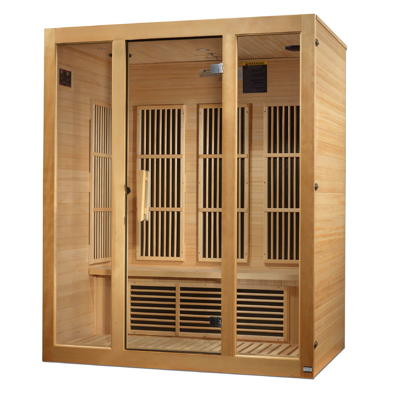 Maxxus Bellevue 3-Person Near Zero EMF (Under 2MG) FAR Infrared Sauna